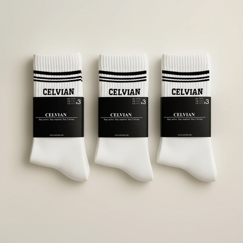 Calcetines Crew | Pack de 9 Pares