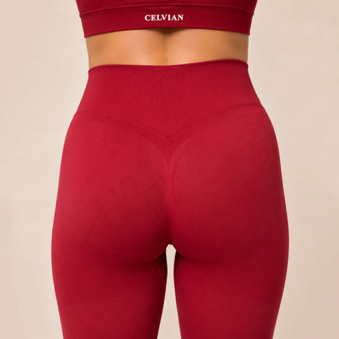 Crimson Ascend Form Leggings