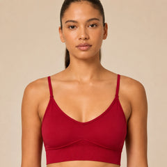 Crimson Ascend Form Sports Bra
