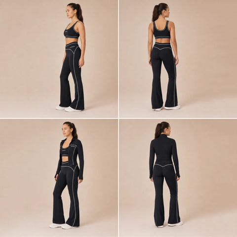 Obsidian Ascend Contour Flared Leggings