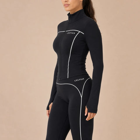 Obsidian Ascend Contour Zip Jacket